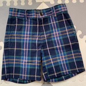 Janie and Jack Plaid Boy Shorts